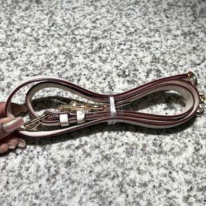 Leather crossbody bag strap